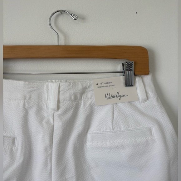NWT - Walter Hagen Seersucker Golf Shorts – White – Women’s - Picture 4 of 5
